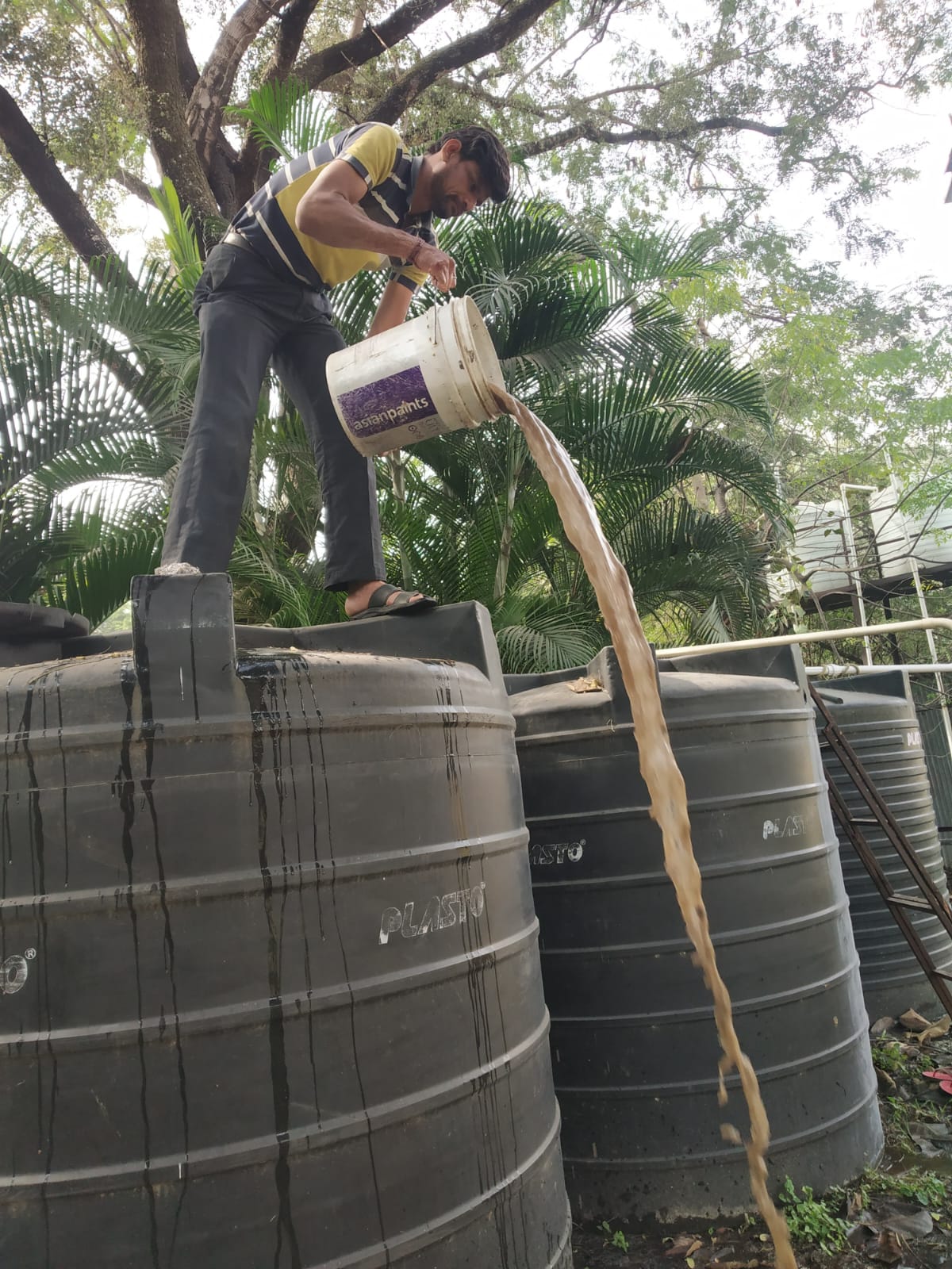 Society Water Tank